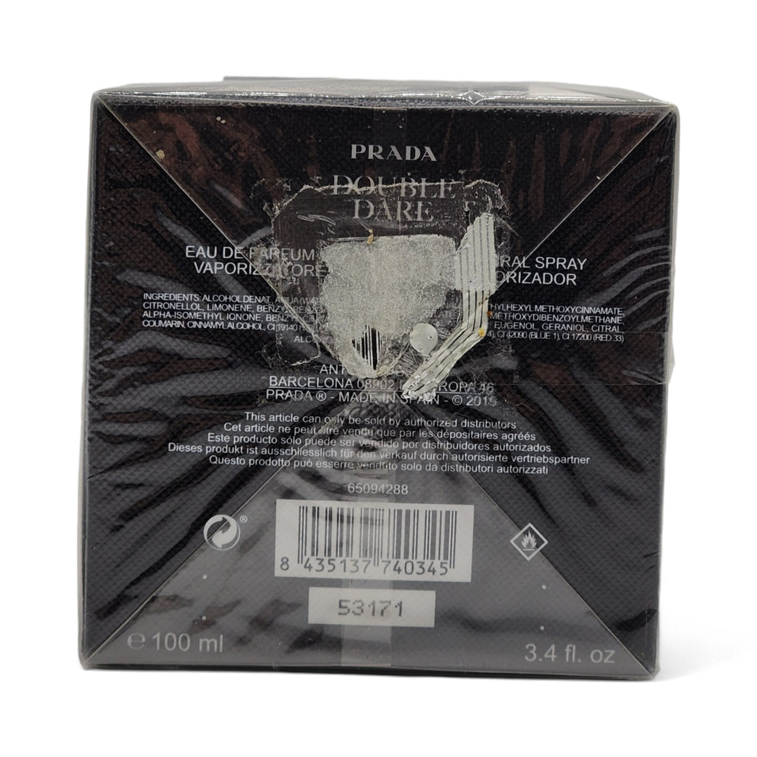 Prada Olfactories Double Dare Eau De Parfum 3.4 oz 100ml
