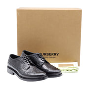 Burberry Leather Wingtip Brogues Shoes Black 40