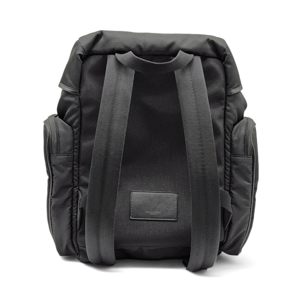 Saint Laurent City Multipocket Backpack Black