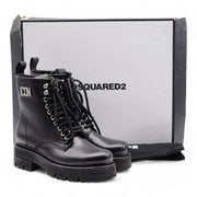 Dsquared2 Icon Clubbing Combat Boots Black 36
