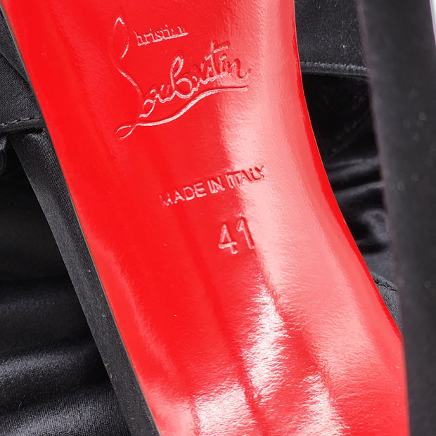 Christian Louboutin Froufrou Alta 150mm Stiletto Sandals In Black 41