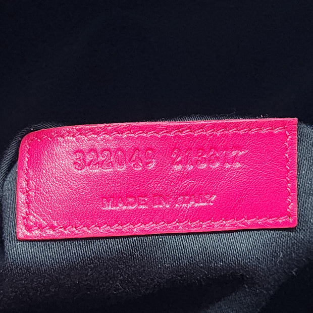 Saint Laurent Duffle Shoulder Bag in Pink