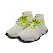Balenciaga Men's Knit Fabric Speed Trainer Sneakers in White (42)