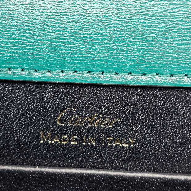 Cartier Panthere de Cartier Top Handle Bag in Green