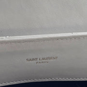 Saint Laurent Loulou Medium Shoulder Bag in Ivory
