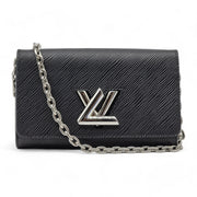 Louis Vuitton Twist Epi Wallet on Chain M62038 in Black