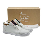 Christian Louboutin Women's F.A.V Fique A Vontade Sneakers in White (38)