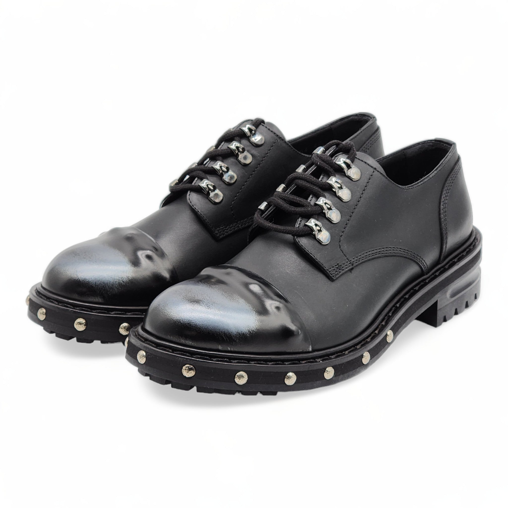 Alexander McQueen derby men shoes Luxury shoes for men - Alexander McQueen Derbies in black  main image 3