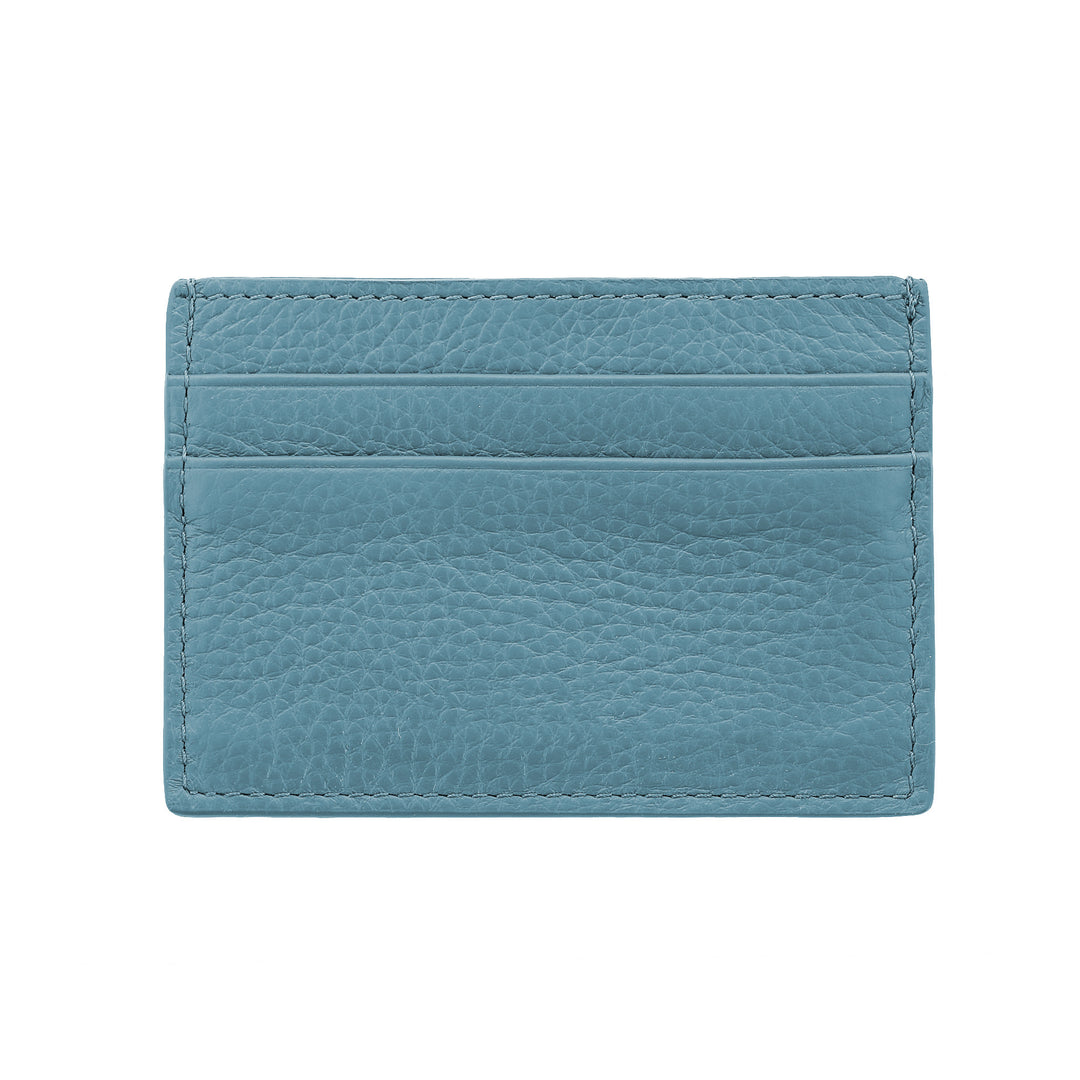 Leather Cardholder Blue