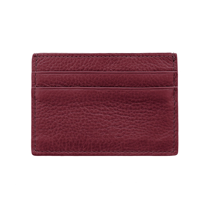 Leather Cardholder Burgundy