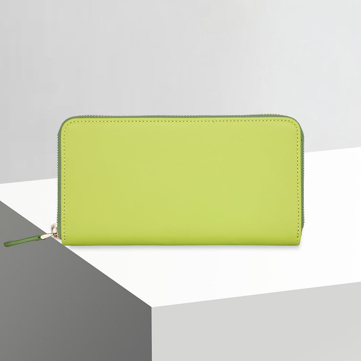 Zip Wallet | Lime Green
