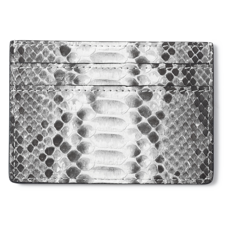 Rockertype Python Skin Cardholder - White