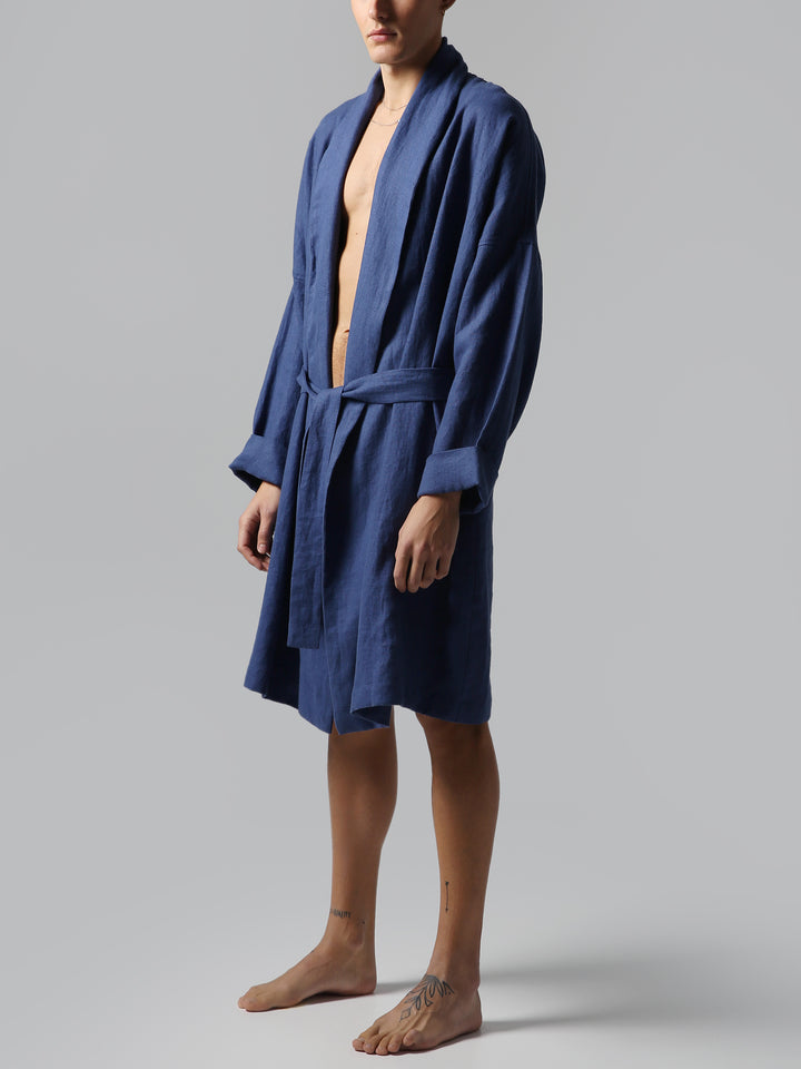 Visaltes Linen Robe