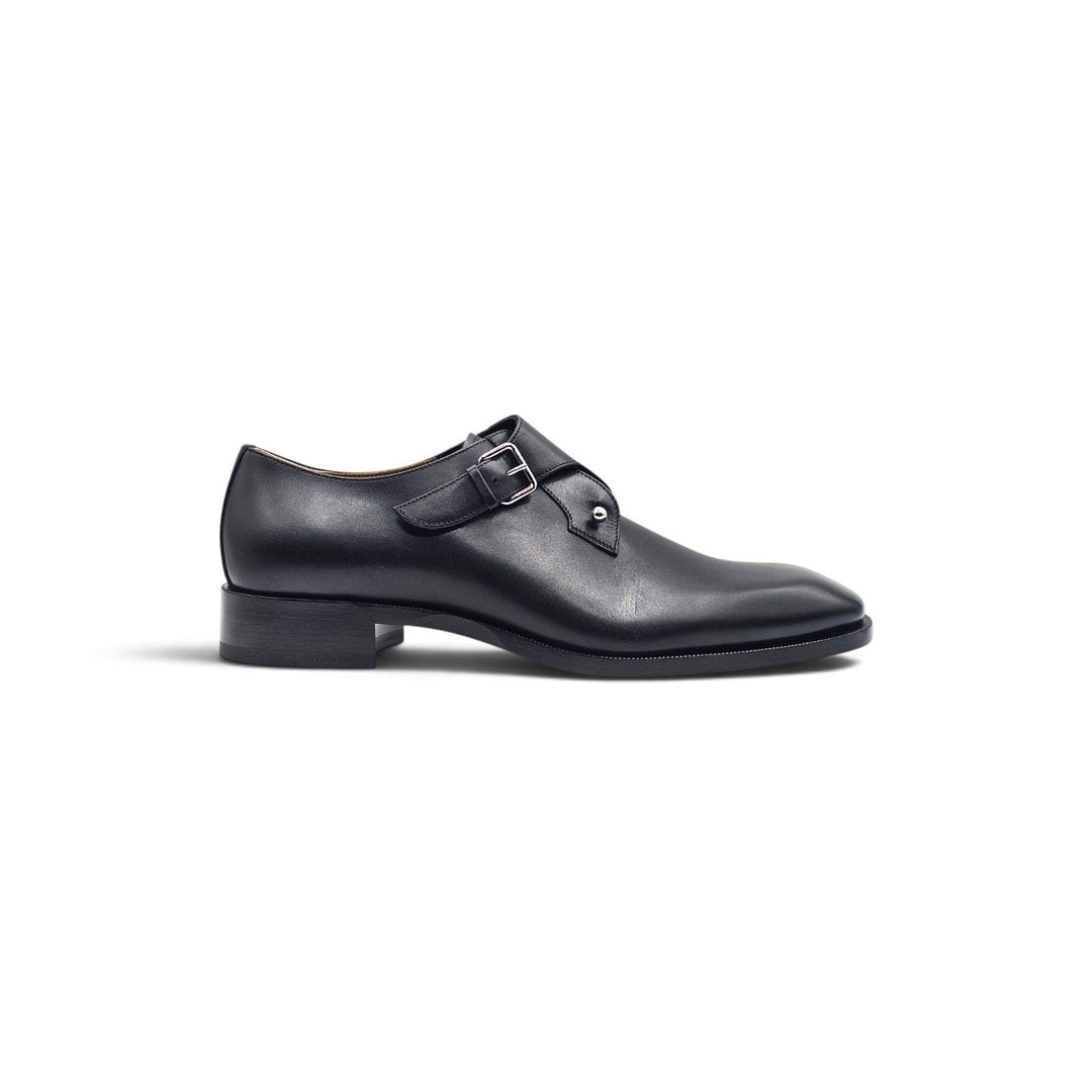 Christian Louboutin Chambelimonk Leather Derby Shoes Black EU 44 US 11 $1490