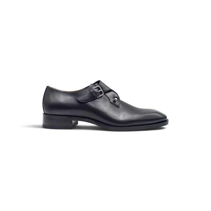 Christian Louboutin Chambelimonk Leather Derby Shoes Black EU 44 US 11 $1490