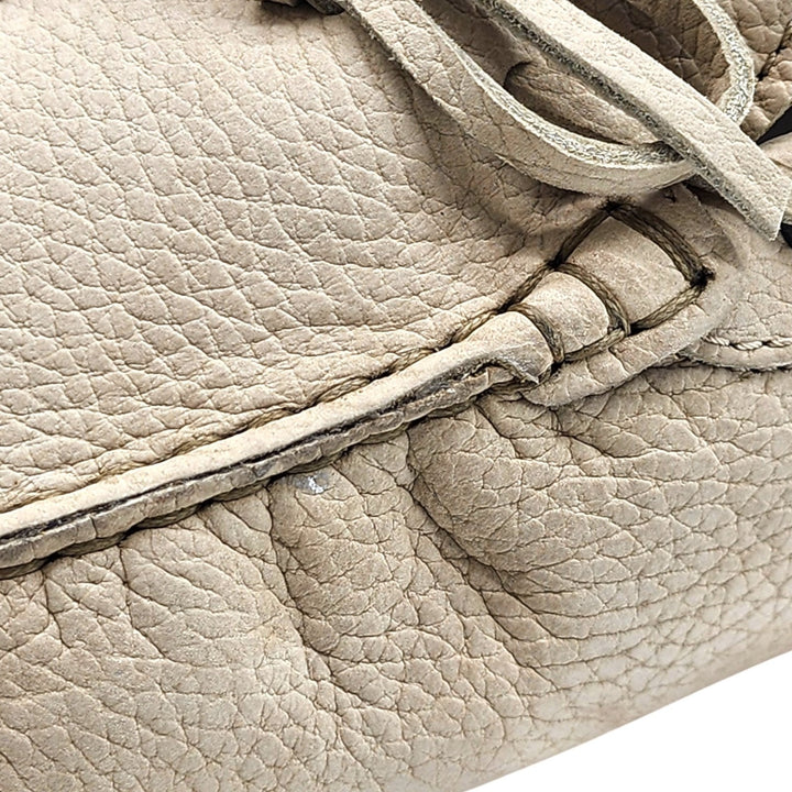 Tod's City Gommino Driving Men's Leather Loafers Beige UK 13 US 14.5