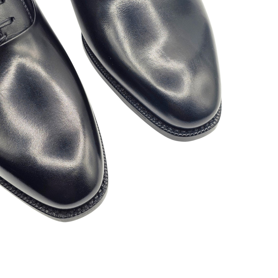 Dior CD Buckle Leather Derby Shoes in Black EU 39 US 6