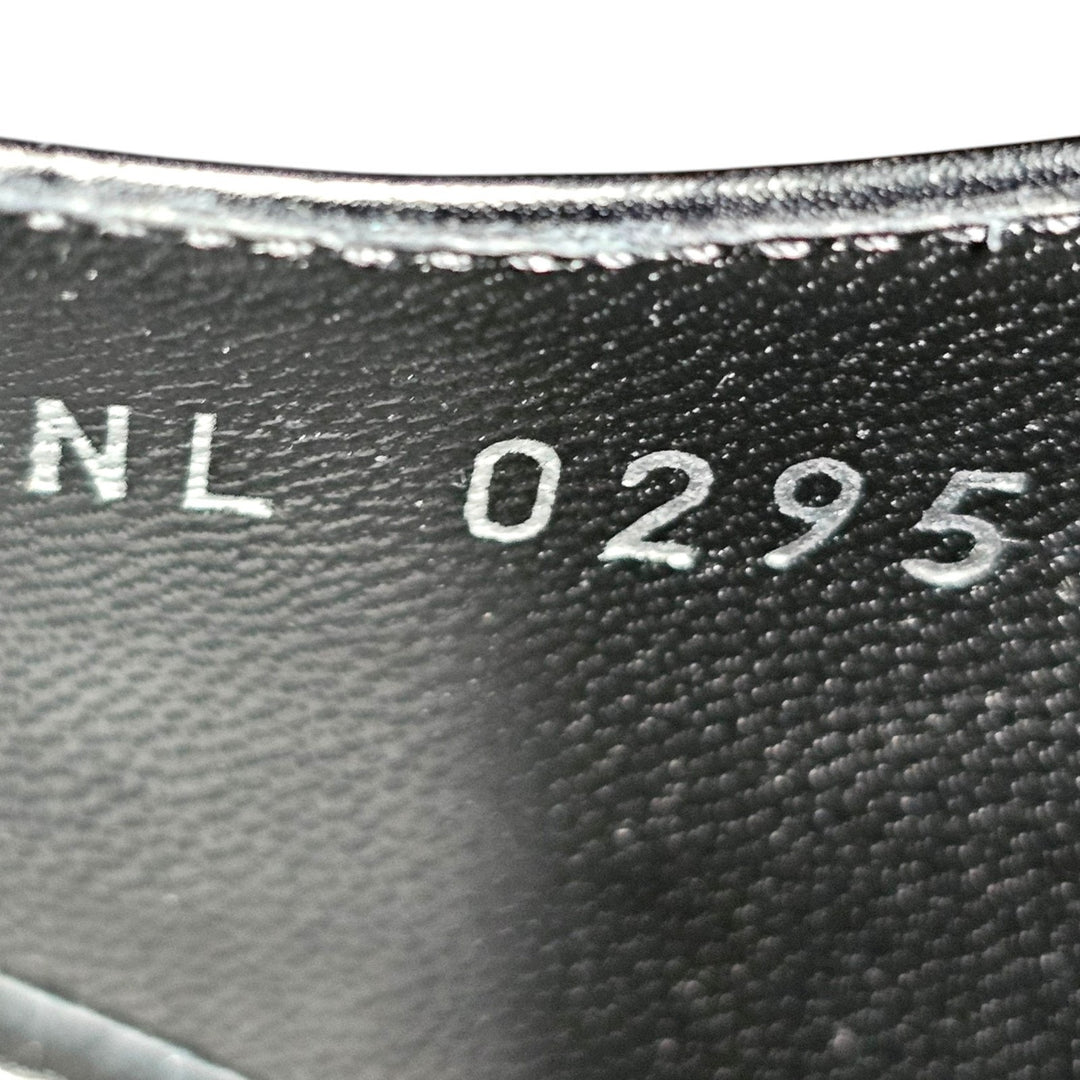 Louis Vuitton Legacy Pumps Black Calf Leather Monogram Strap EU 36 US 6 - NWB