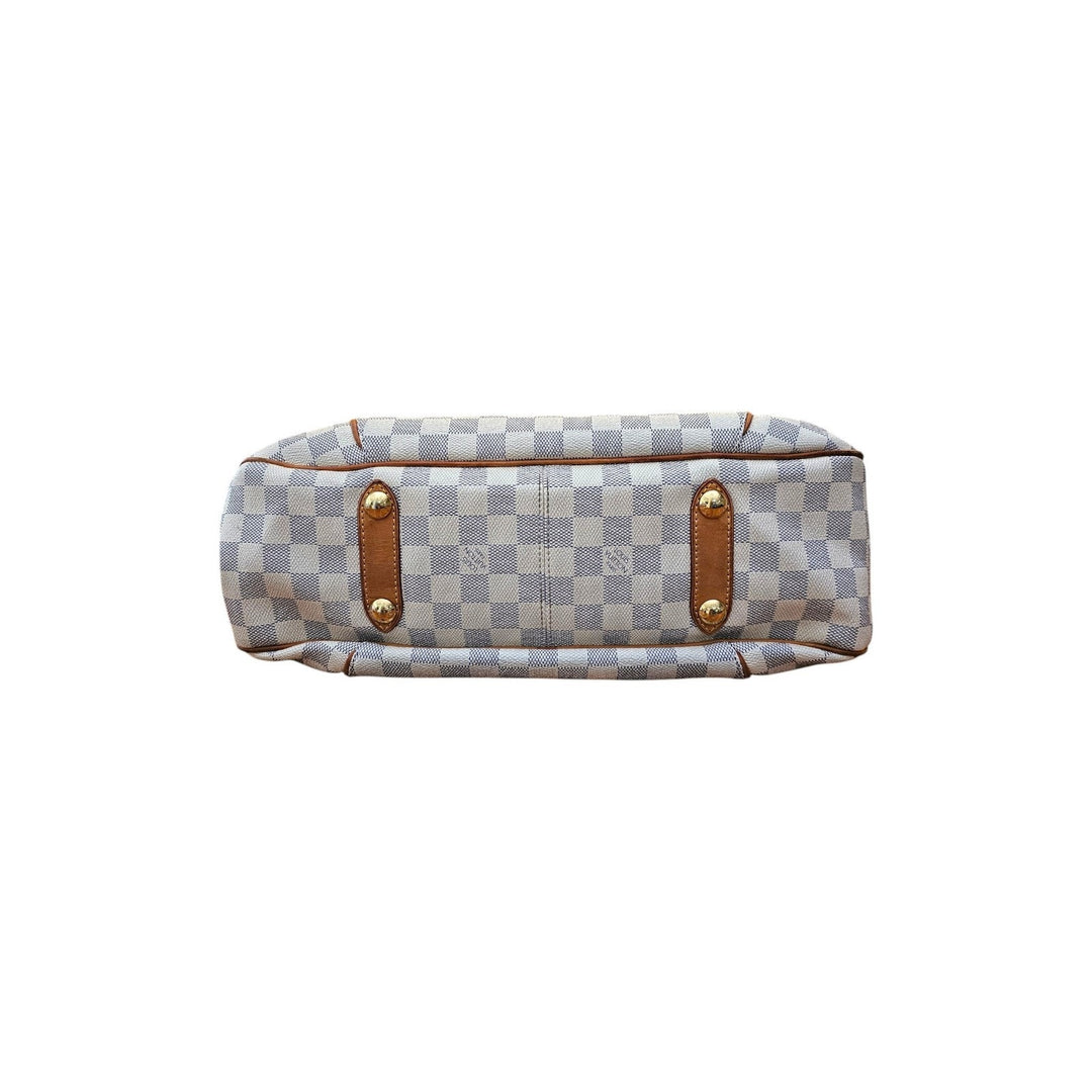 Louis Vuitton Galliera PM Damier Azur Canvas Shoulder Bag - Preowned