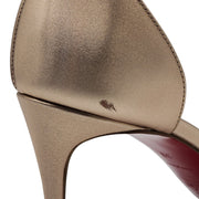 Christian Louboutin Iriza Pumps 85 - Metallic Leather - Gold - 39