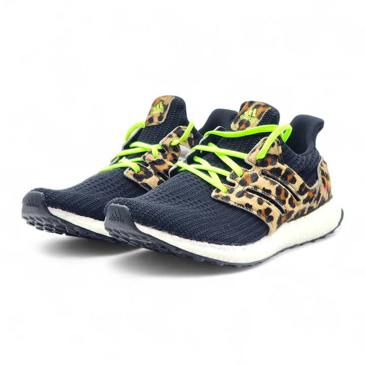 Adidas Ultraboost DNA Leopard FZ2731 Primeknit Sneakers Core Black US 10.5