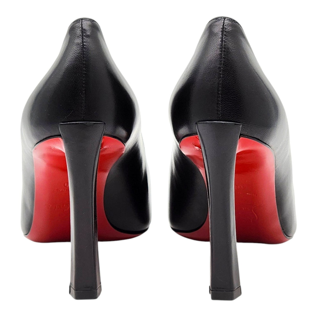 Christian Louboutin Condora Leather Pumps Black US 10 EU 9.5 - New $1095