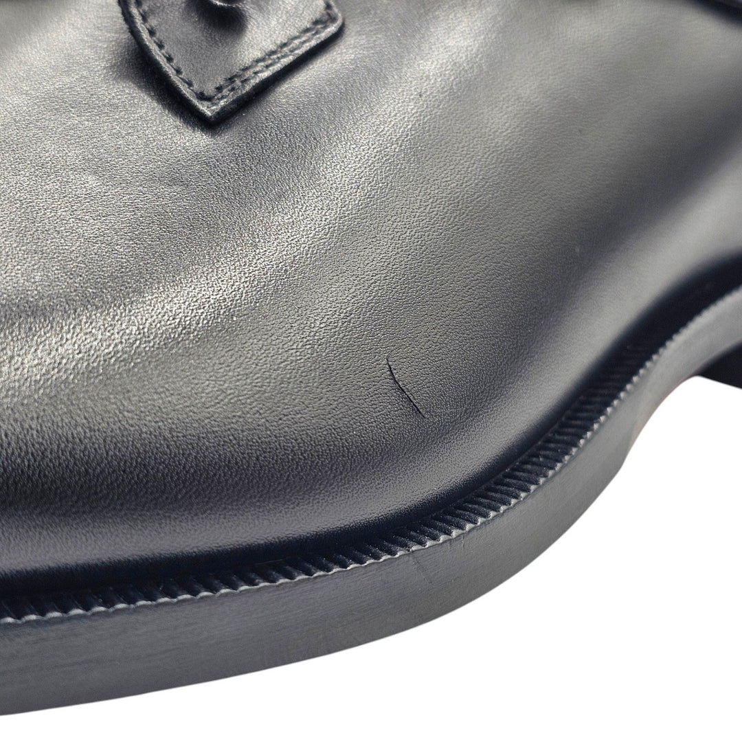 Christian Louboutin Chambelimonk Leather Derby Shoes Black EU 44 US 11 $1490