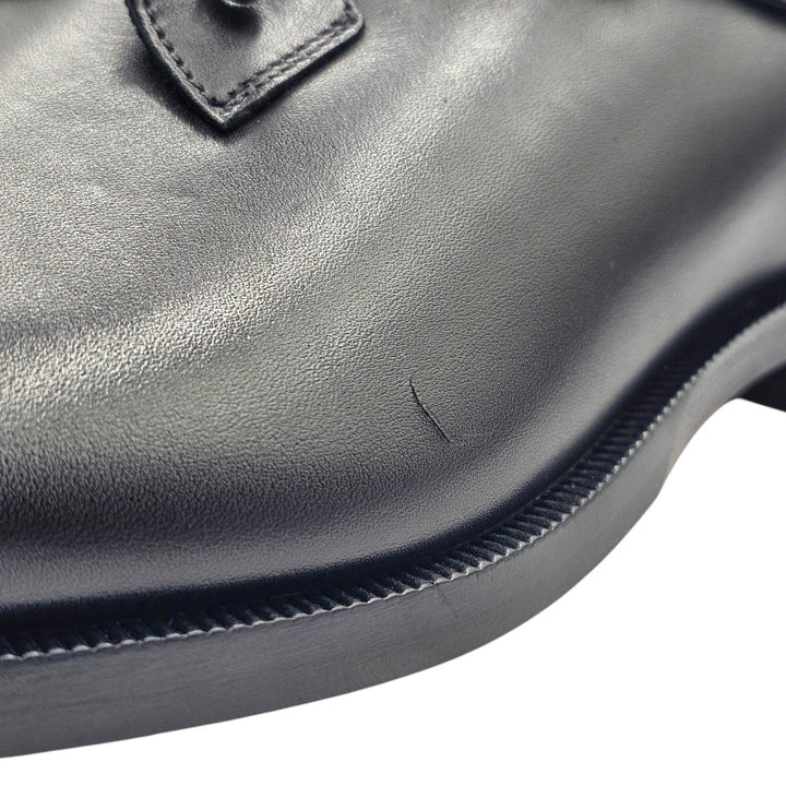 Christian Louboutin Chambelimonk Leather Derby Shoes Black EU 44 US 11 $1490