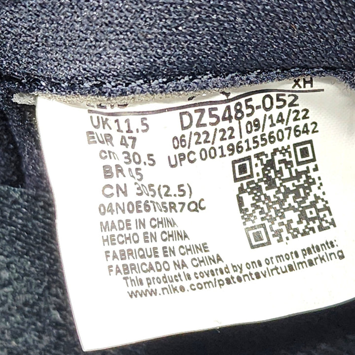 Nike Air Jordan 1 Retro OG High White Cement DZ5485-052 US 12.5 NWB