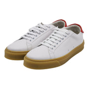 Burberry Men's Rangleton Low Top Sneakers in White 44.5 11.5 NWB