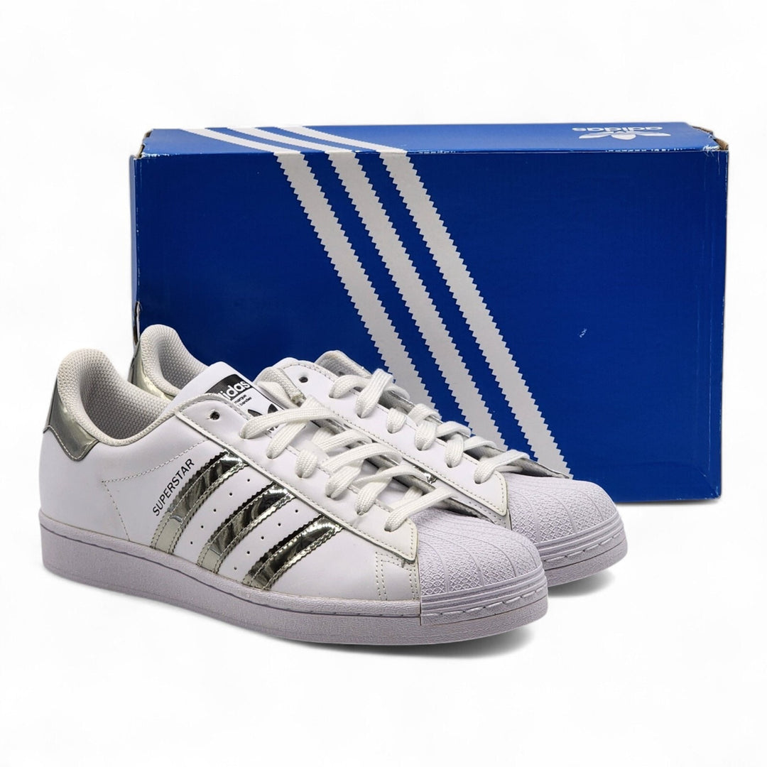 adidas Wmns Superstar Sneaker 'Metallic 3 Stripes' FW3915 9.5