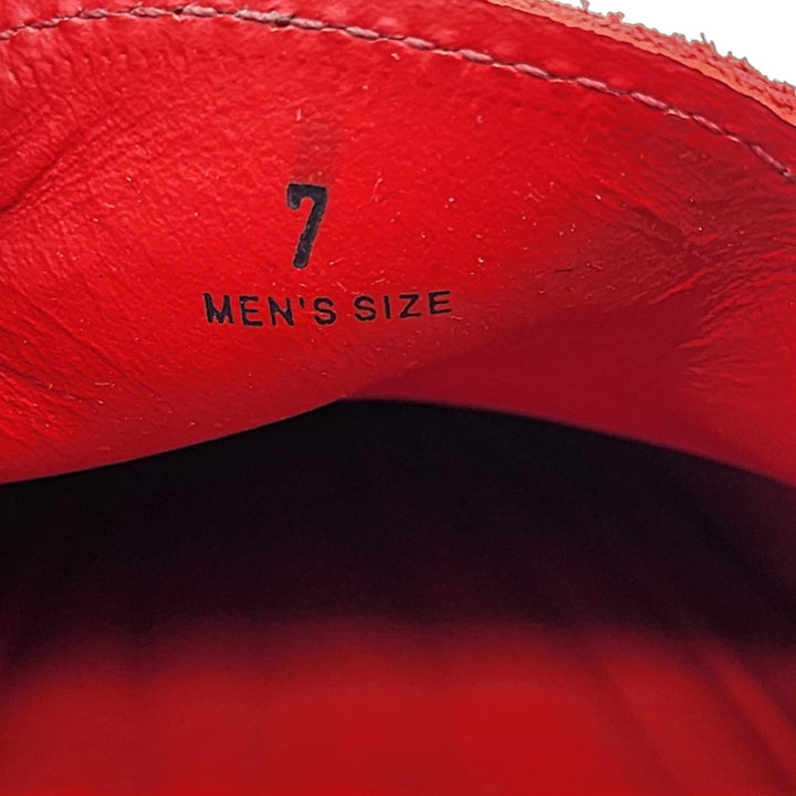 Tod’s for Ferrari Suede Gommino Driving Loafers Red UK 7 US 8