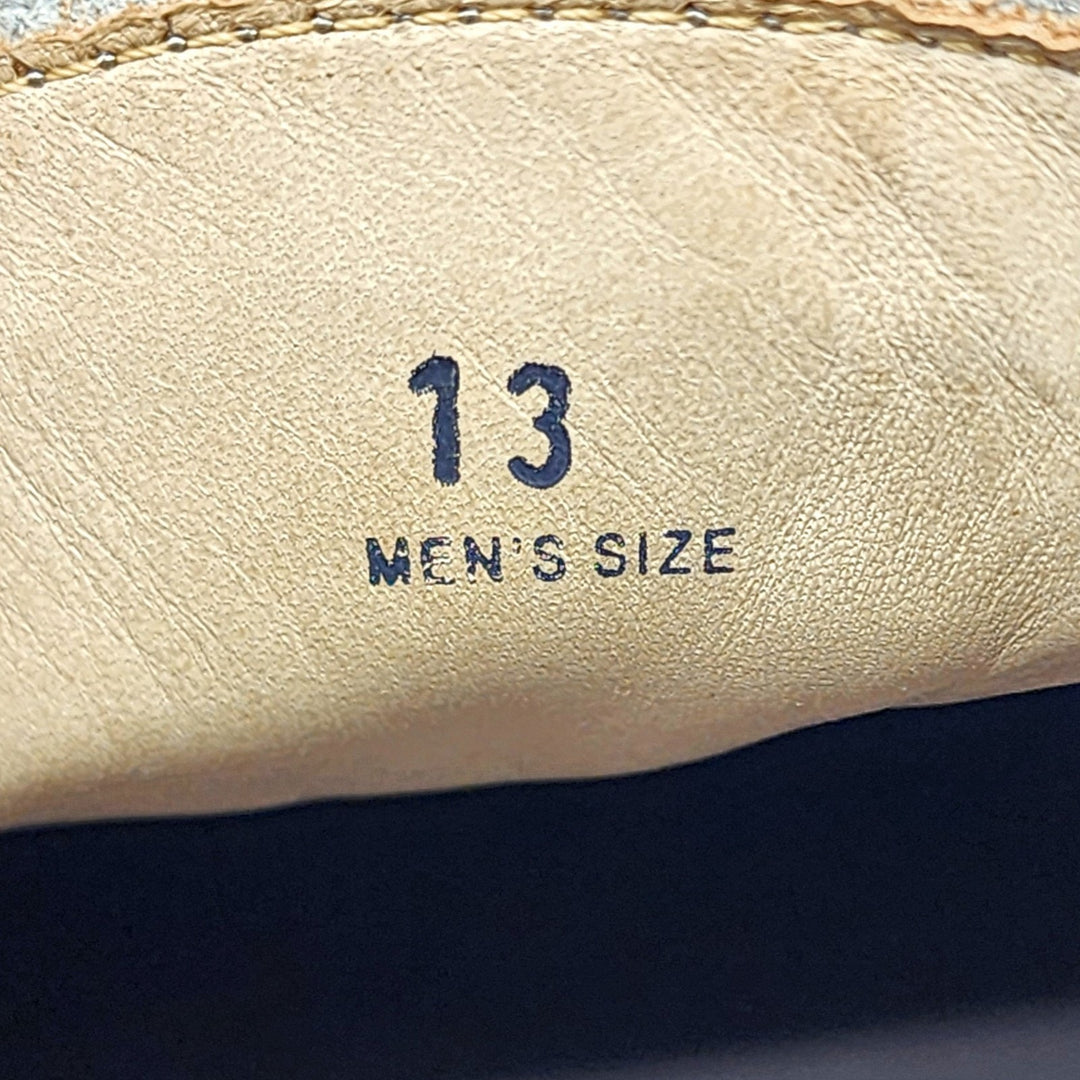 Tod's City Gommino Driving Men's Leather Loafers Beige UK 13 US 14.5