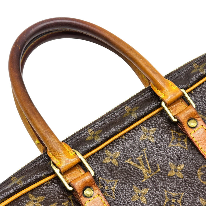 Louis Vuitton Porte-Documents Voyage Monogram Briefcase Business Bag - Preowned