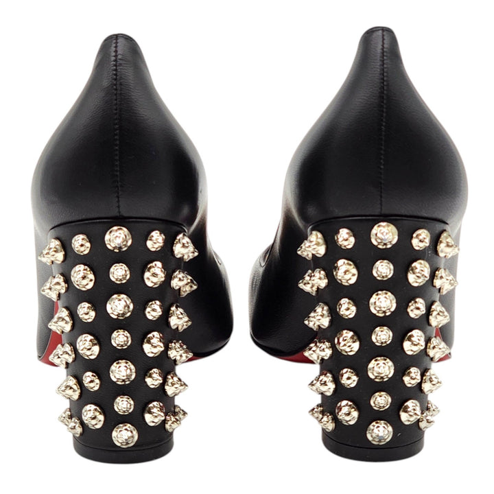 Christian Louboutin Donna Stud Spikes Leather Pumps EU 38 US 7.5
