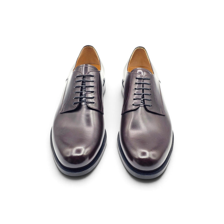 Christian Louboutin Moustachou Leather Derby Shoes Dark Brown EU 41 US 8 $1190