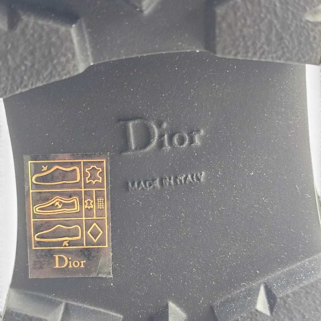 Christian Dior D-Quest Alps Black Leather Shearling Boots EU 36 US 6 NWOB $1800