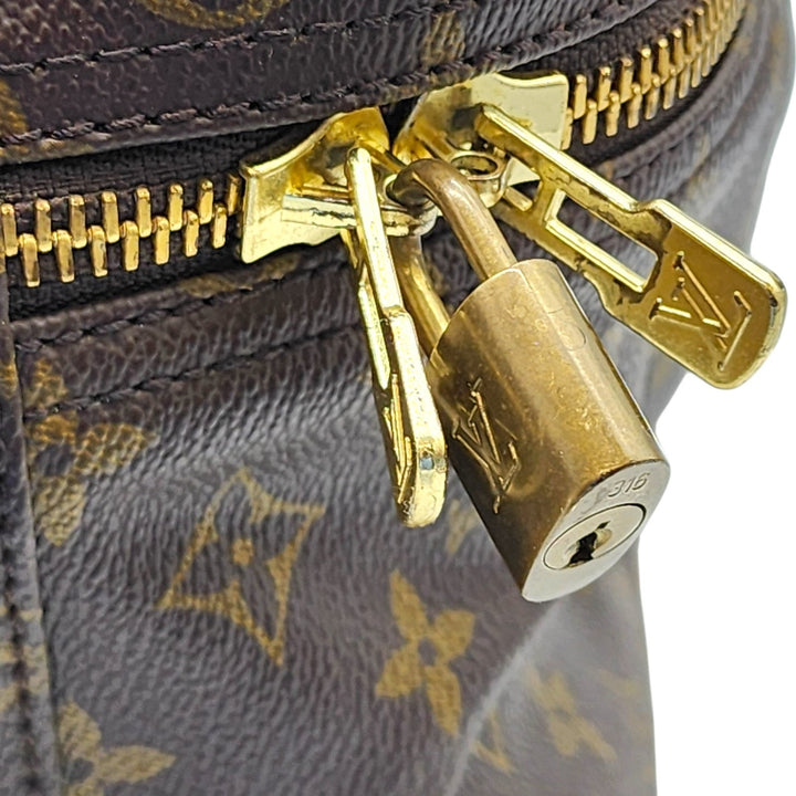 Louis Vuitton Sirius 60 Monogram Garment Travel Bag Brown