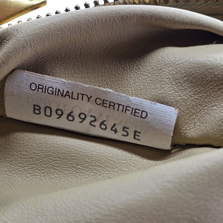 Bottega Veneta BV Jodie Mini Hobo Shoulder Bag Intrecciato Nappa Leather Beige