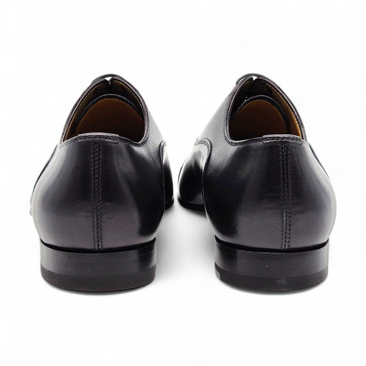 Christian Louboutin Greggo Leather Oxford Shoes Black EU 39.5 US 6.5
