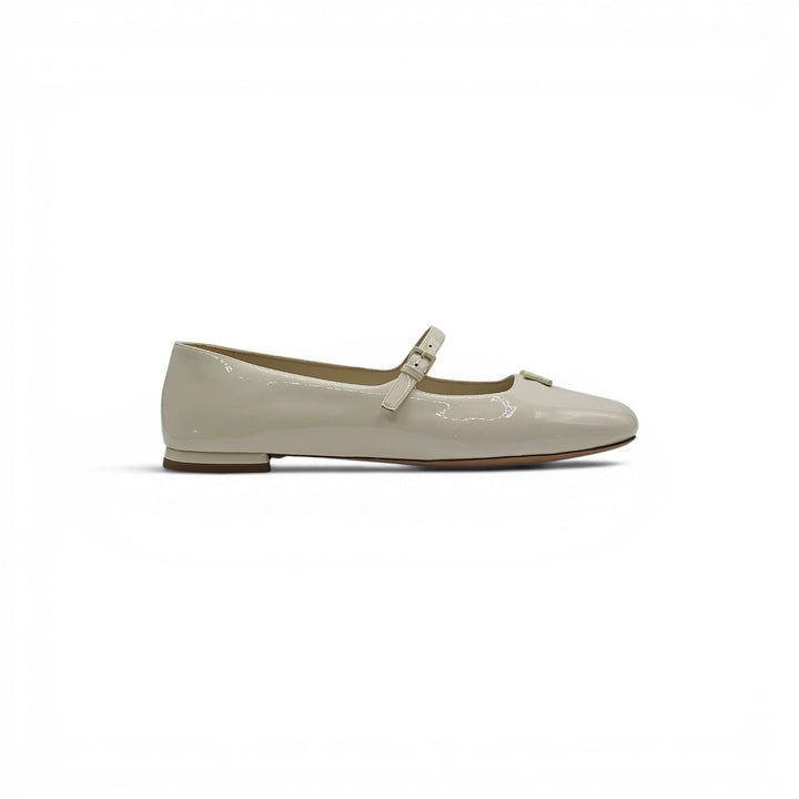 Louis Vuitton Swing Flat Mary Jane Ballerina Shoes Ivory EU 39 US 9 $1080
