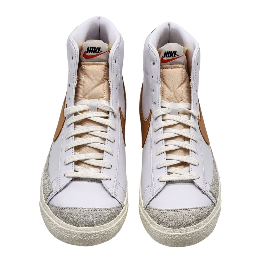 Nike Blazer Mid 77 VNTG BQ6806-125 Men's Leather Shoe White EU 45 US 11