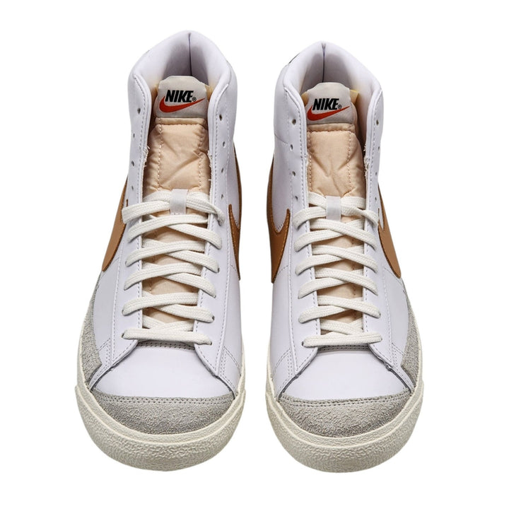 Nike Blazer Mid 77 VNTG BQ6806-125 Men's Leather Shoe White EU 45 US 11