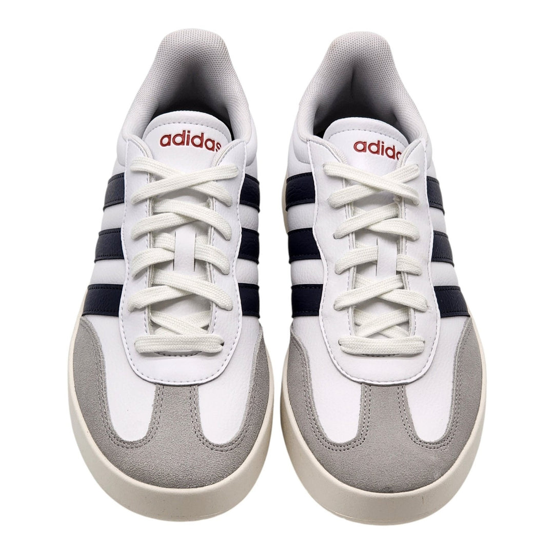 Adidas Barreda IH1228 Men's Leather Tennis Shoes White Navy Gray US 8.5