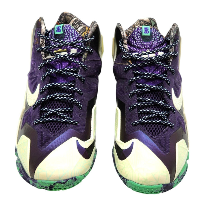 Nike LeBron 11 GS All Star 621712-701 Cashmere Green Glow Shoe EU 40 US 7Y - NWB