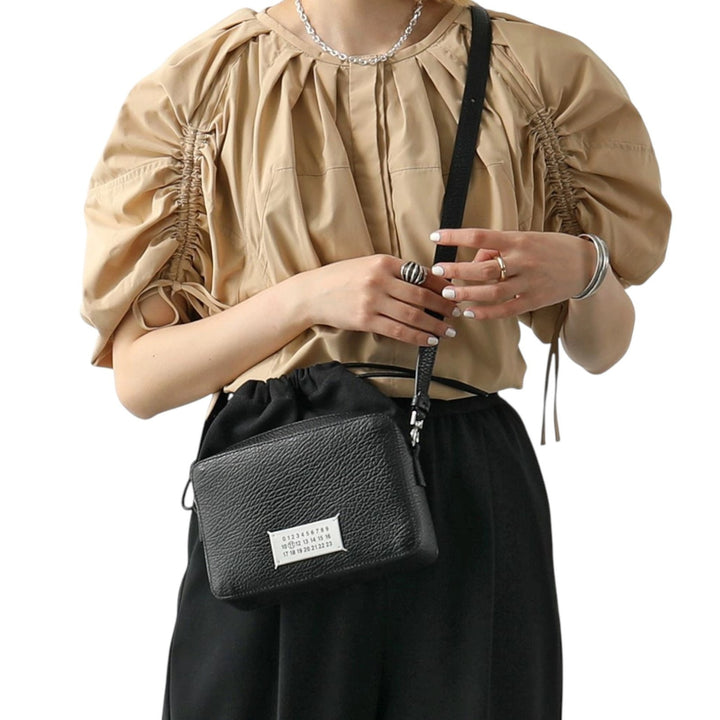 Maison Margiela Leather Crossbody Shoulder Bag SB1WG0018 Black - NWT $1560