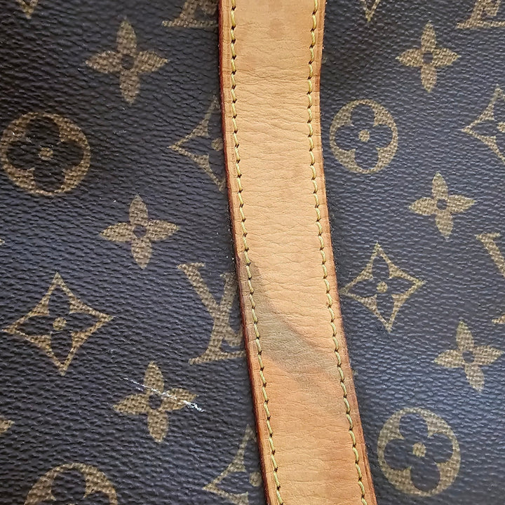 Louis Vuitton Keepall Bandouliere 55 Duffle Travel Bag LV Monogram Canvas