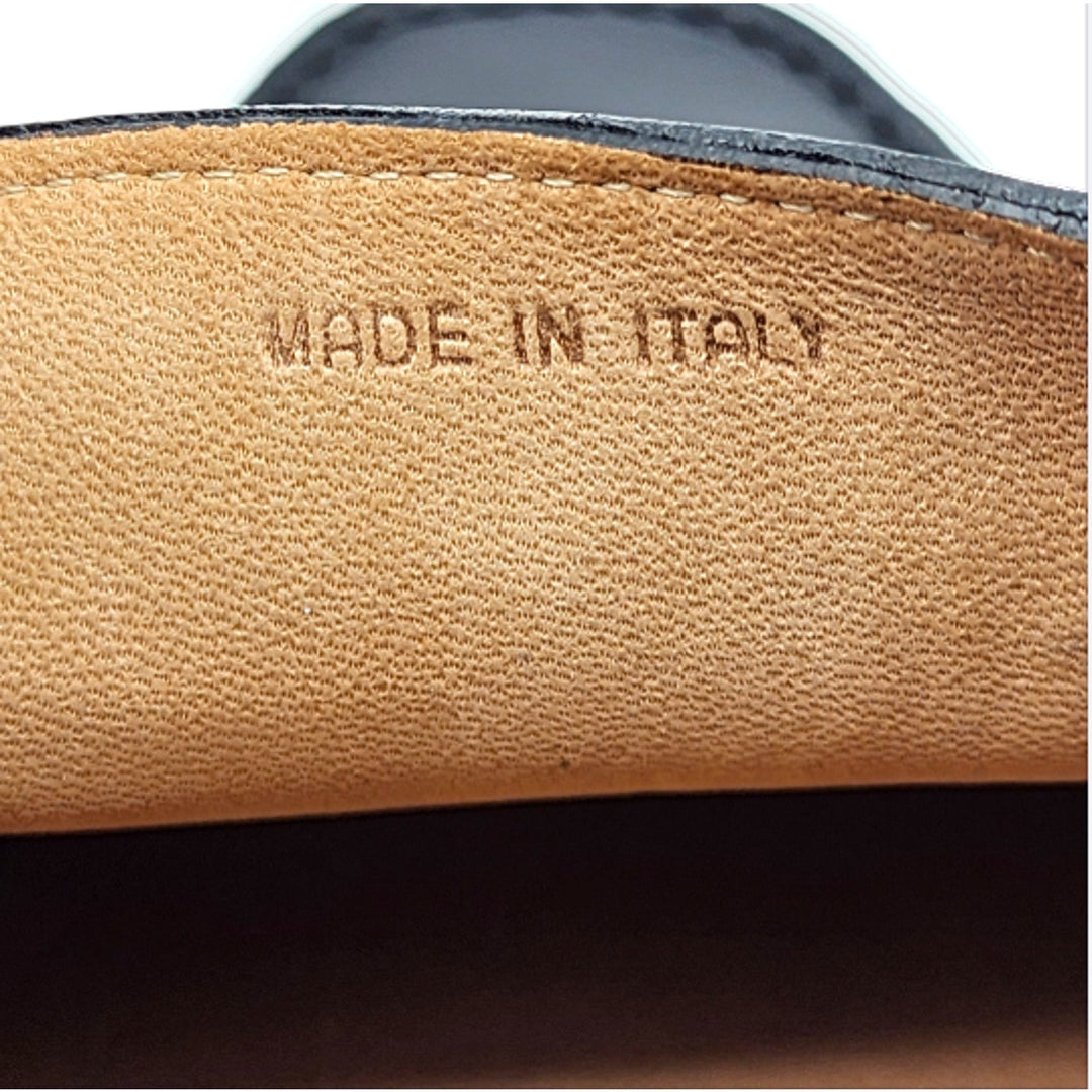 Bally Men’s Leather Driver Loafers Black UK 12 US 13 EU 46