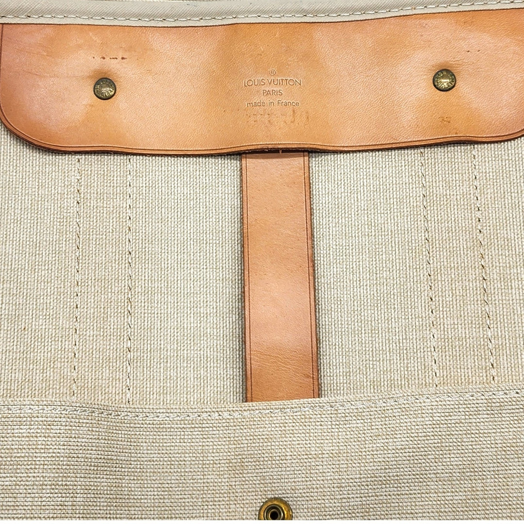 Louis Vuitton Sirius 60 Monogram Garment Travel Bag Brown
