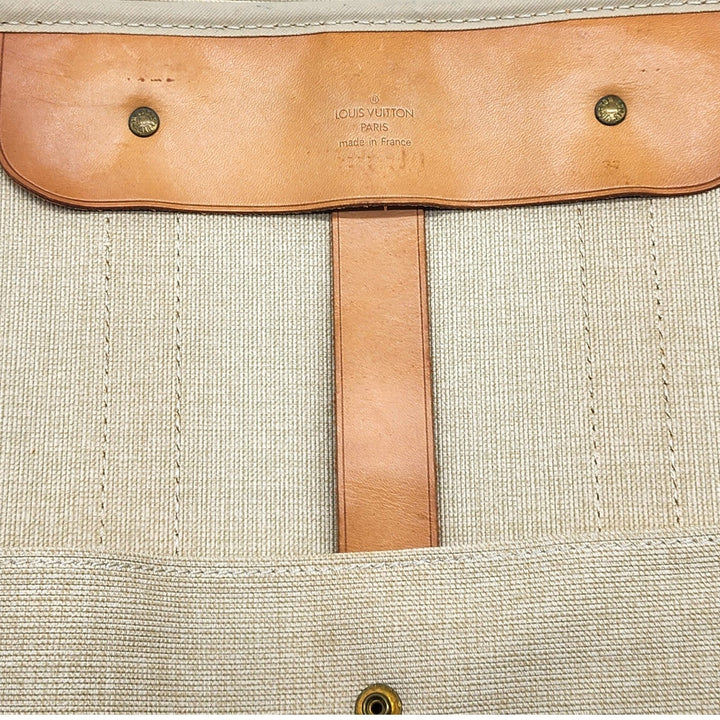 Louis Vuitton Sirius 60 Monogram Garment Travel Bag Brown
